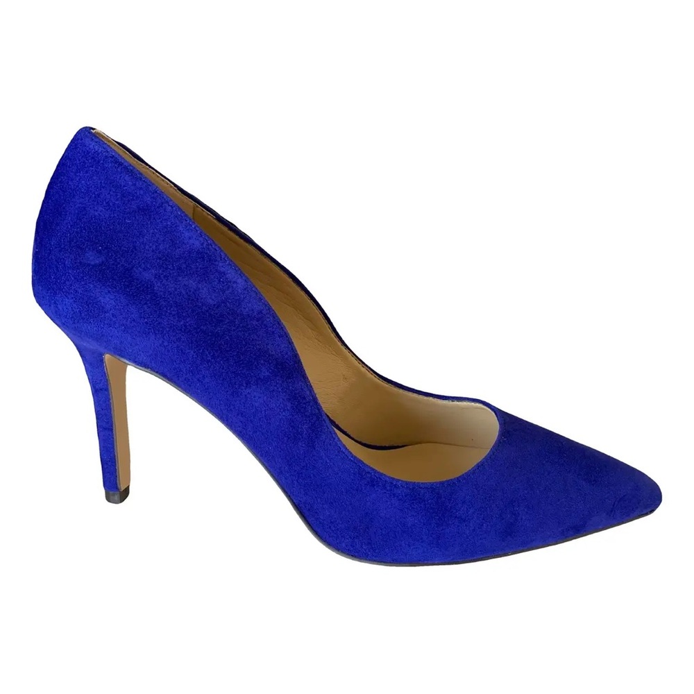 Ann Taylor Royal Blue Suede Heels